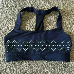 Women’s GapFit Navy Sports Bra - Size M (No Padding Inserts)